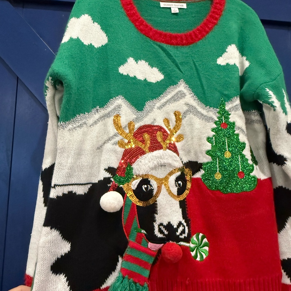 Ugly Christmas Sweater, women’s size L - Picture 3 of 4